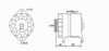 MAGNETI MARELLI 943356148010 Alternator